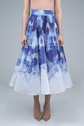 Bakawali Skirt Sky Blue