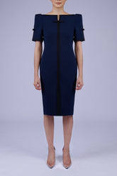 Frankie Dress in Navy