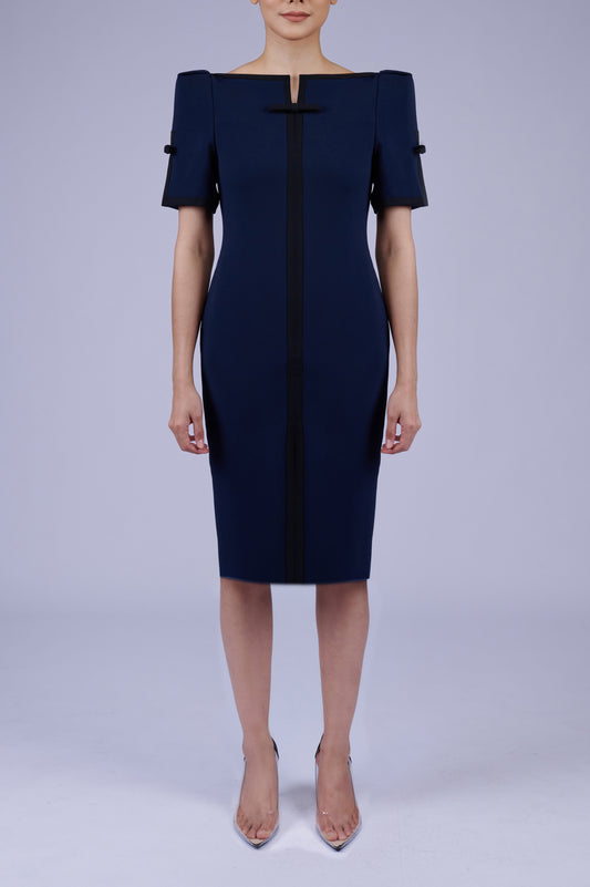 Frankie Dress in Navy
