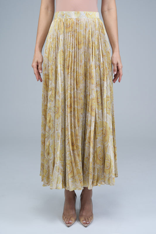 Izmir Skirt in Ray Flower Yellow