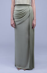 Padmini Skirt in Sage Green