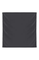 Plain Silk Scarf in Grey