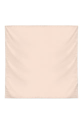 Plain Silk Scarf in Buttercream