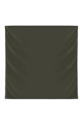 Plain Silk Scarf in Olive