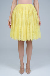 Zagreb Skirt in Ray Flower Yellow