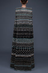 Zara Cape & Sleeveless Dress