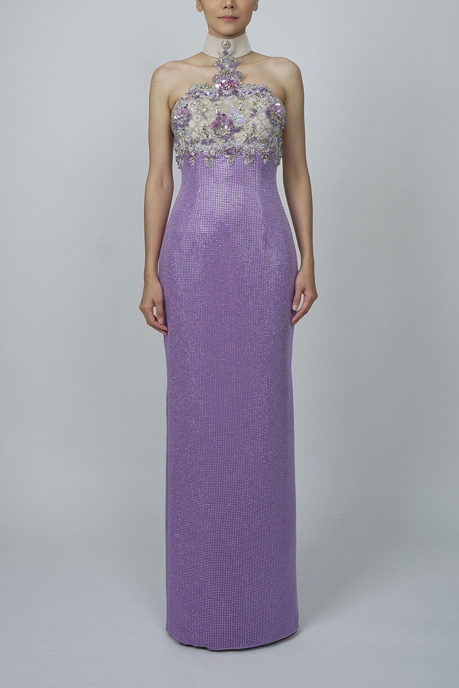 Wisteria Dress in Lilac