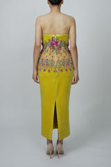 Royale Dress in Mustard