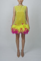 Songbird Dress in Yellow