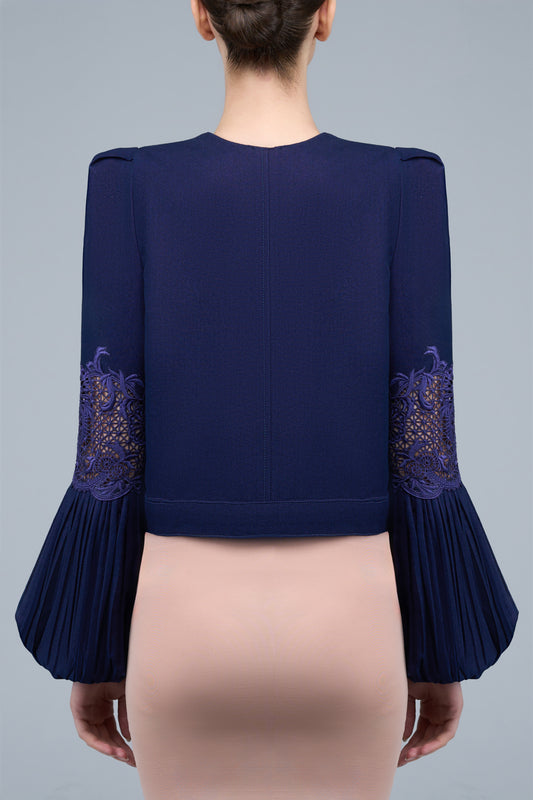 Azizah Jacket Midnight Blue
