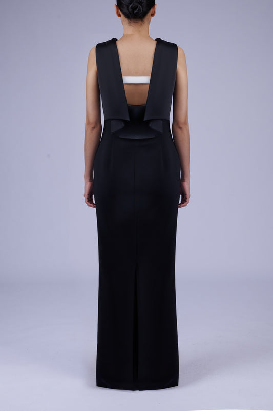 Bobbie Dress in Black on Black