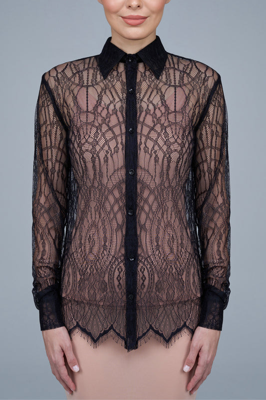 Catania Blouse in Black