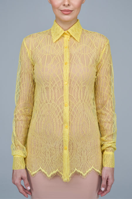 Catania Blouse in Yellow