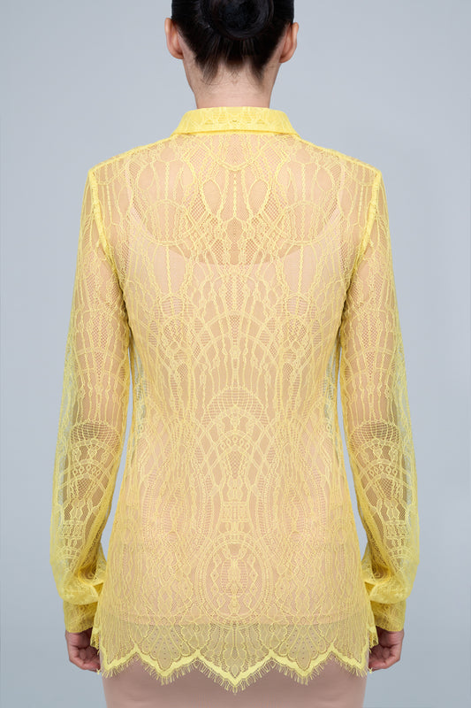 Catania Blouse in Yellow