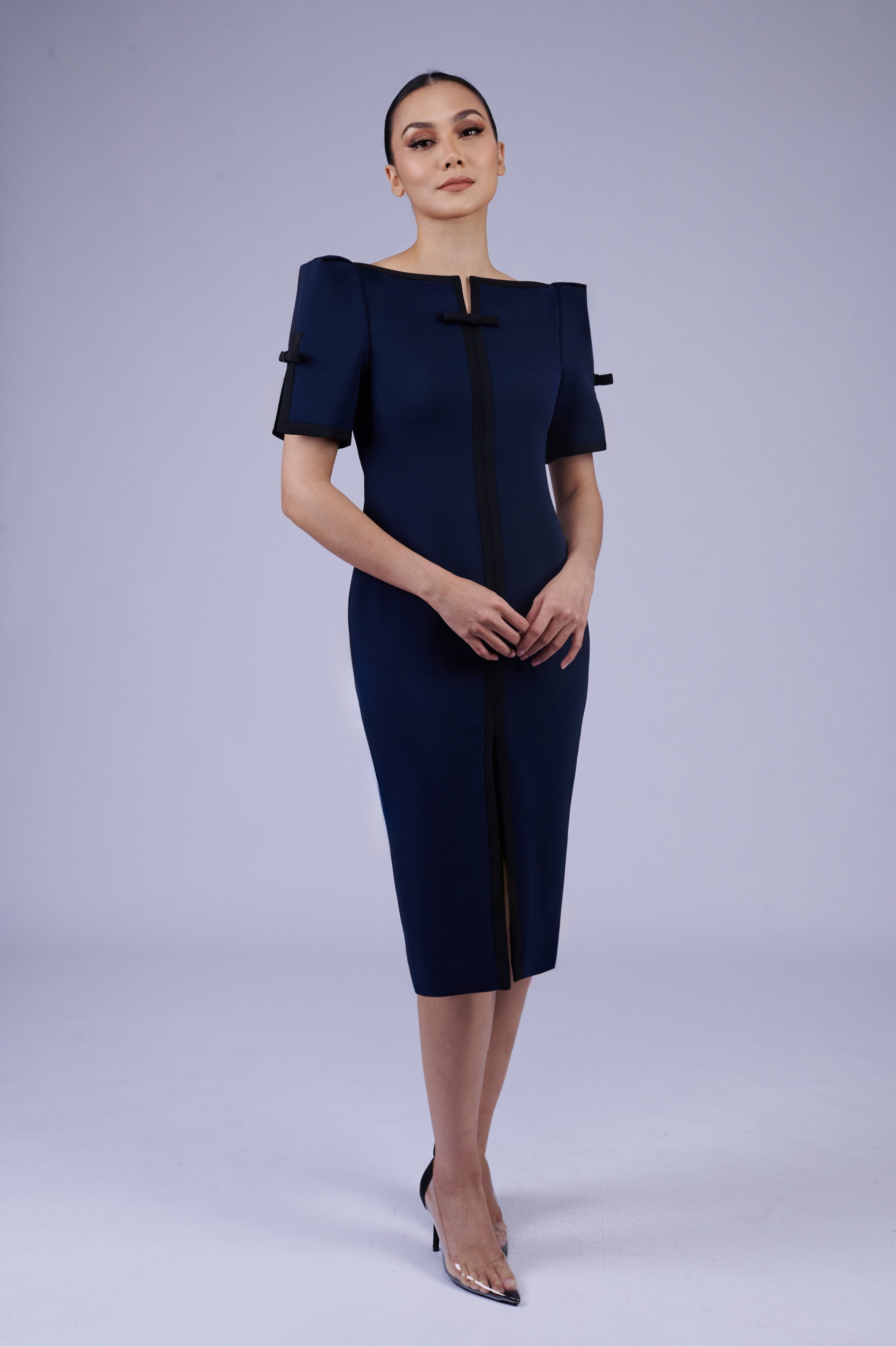 Frankie Dress in Navy