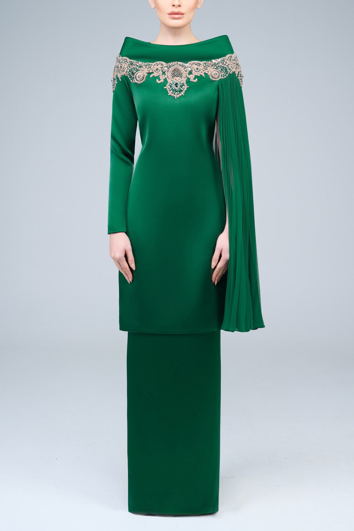 Gerimis in Forest Green