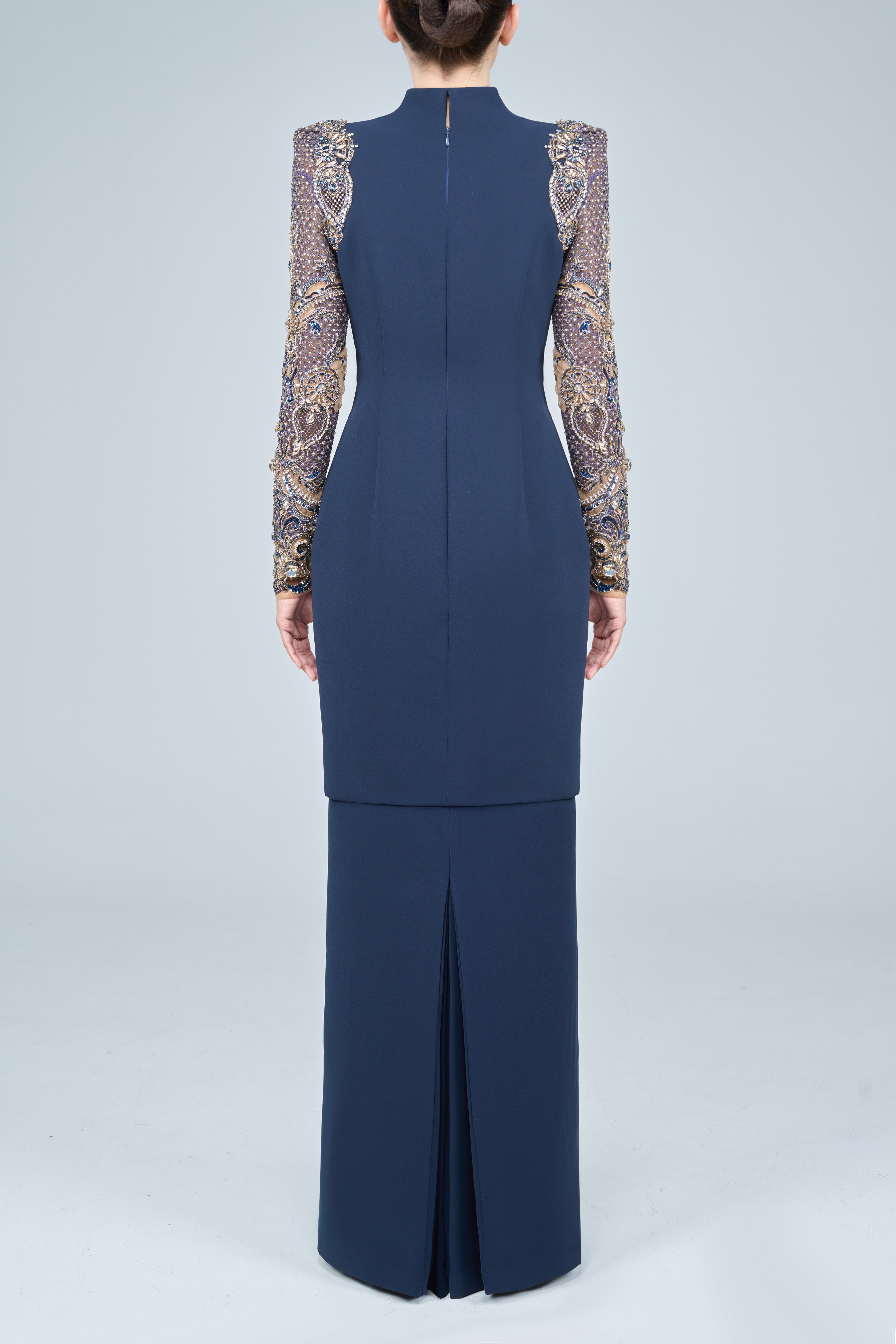 Kelaya in Navy Blue