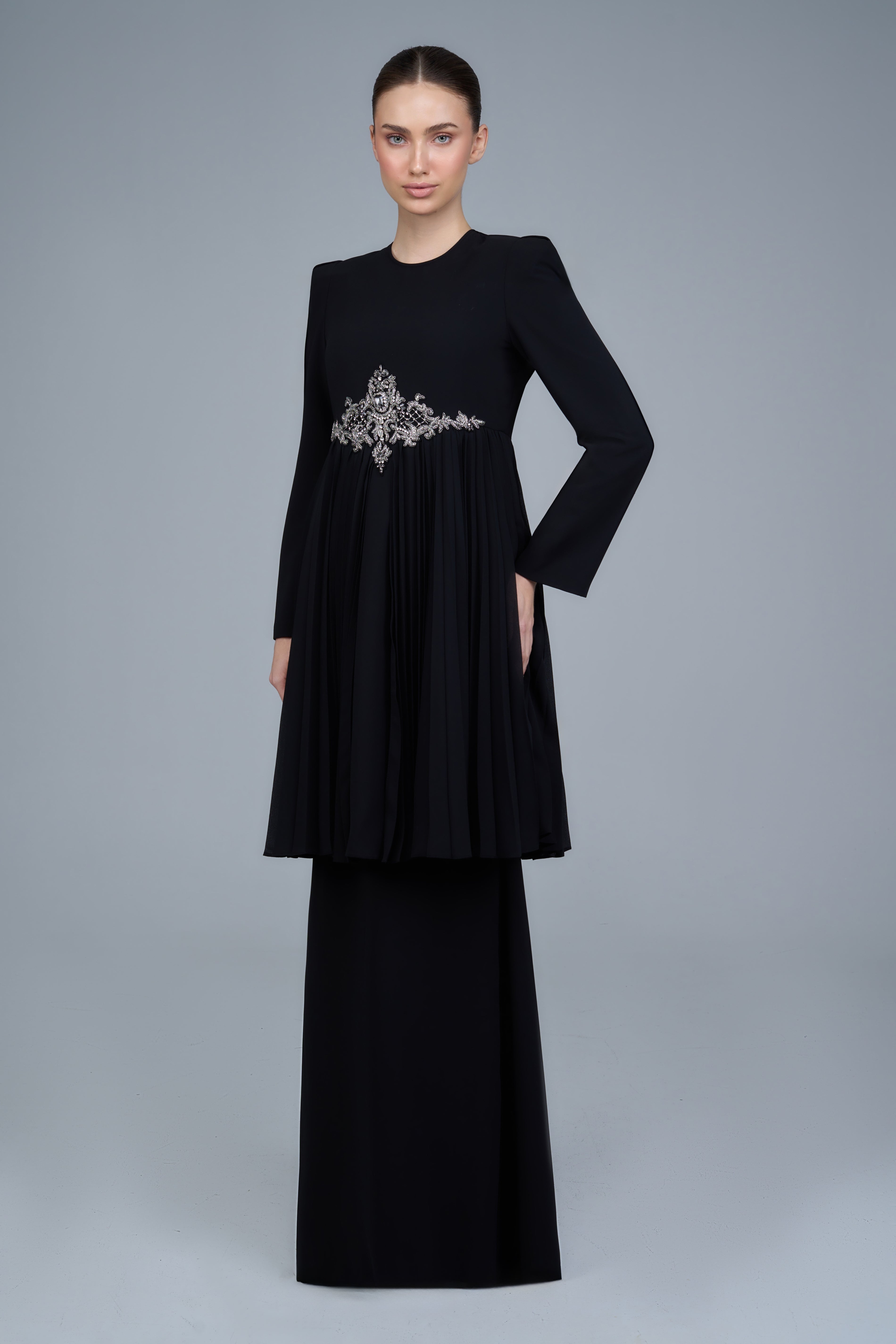 Marie Kurung in Black