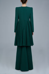 Marie Kurung in Emerald Green