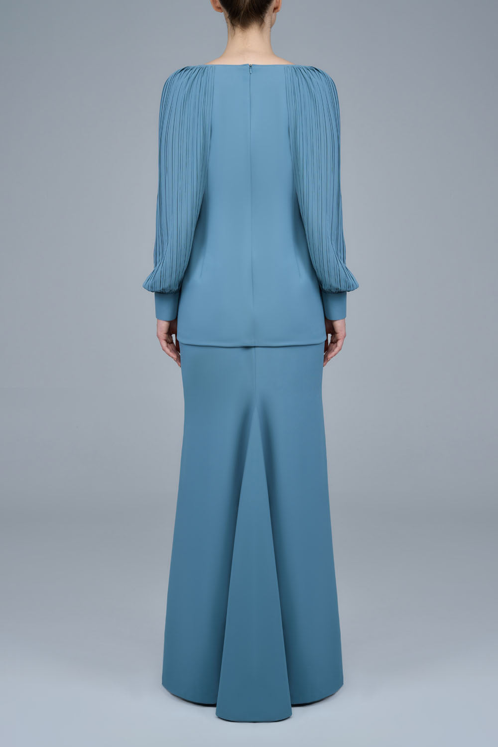 Matilda Kurung in Dusty Blue