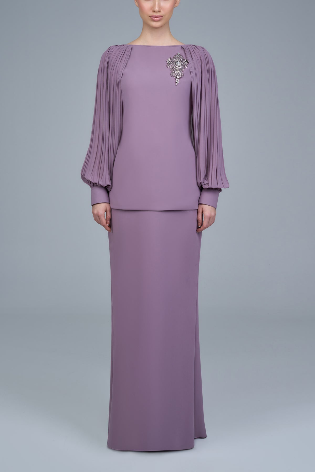 Matilda Kurung in Mauve