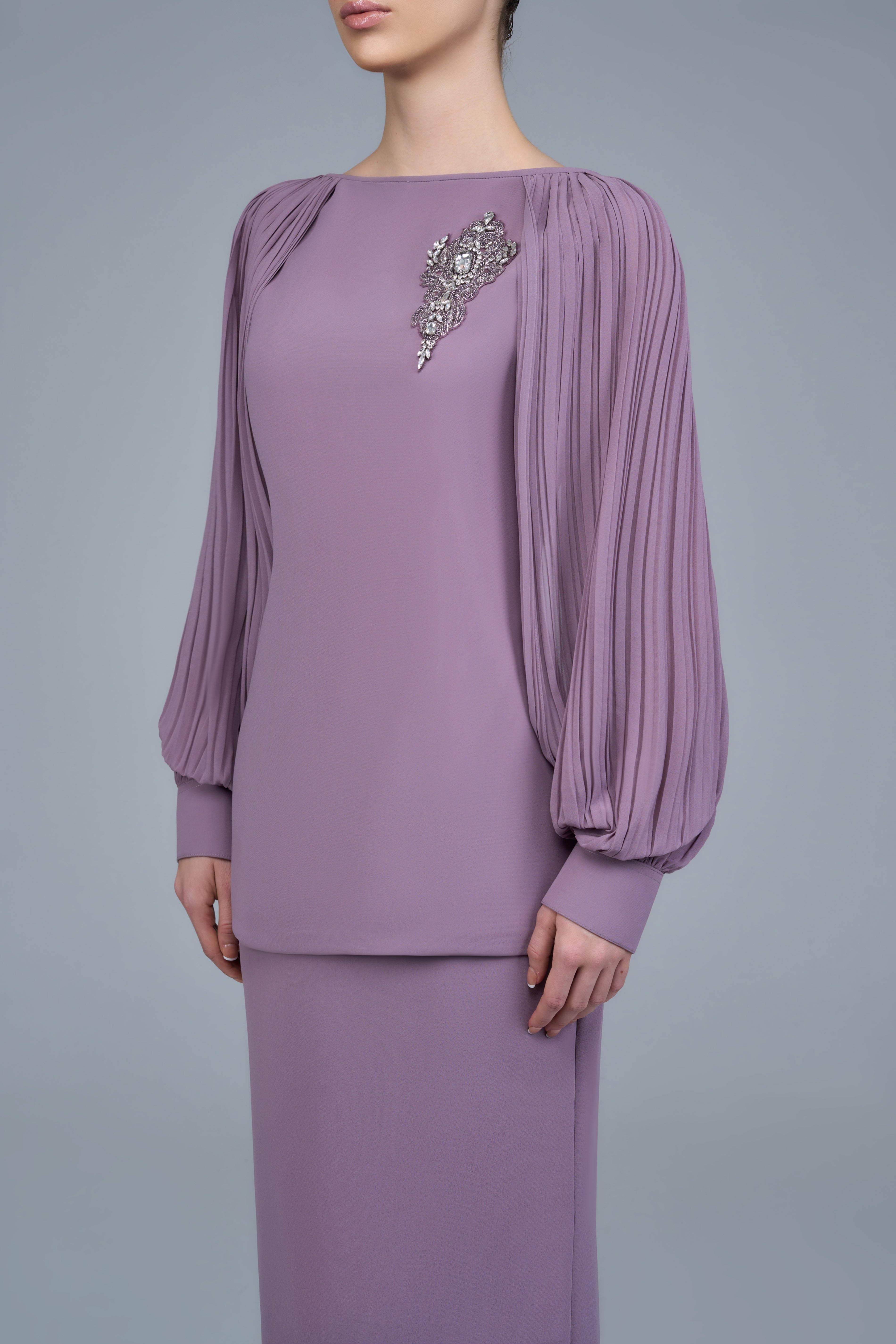 Matilda Kurung in Mauve