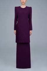 Nellie Kurung in Dark Purple