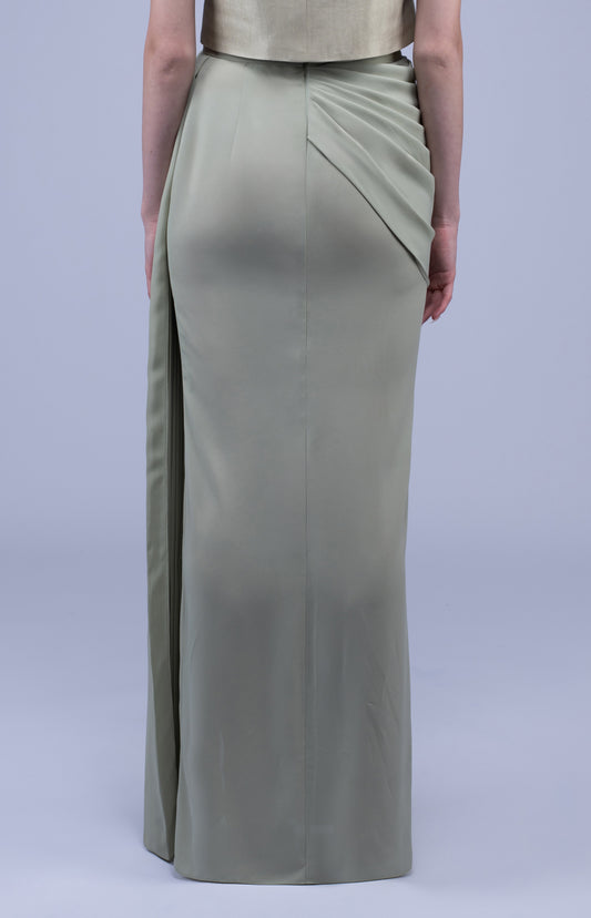 Padmini Skirt in Sage Green