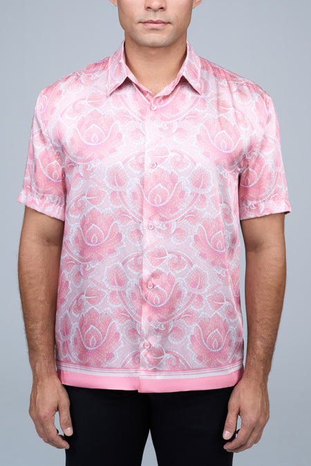 Pisa Shirt in Sunset Coral