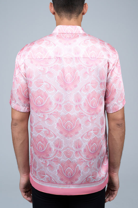 Pisa Shirt in Sunset Coral