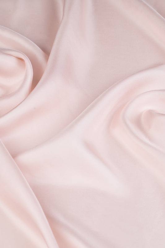 Plain Silk Scarf in Pink