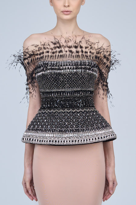 Raven Corset