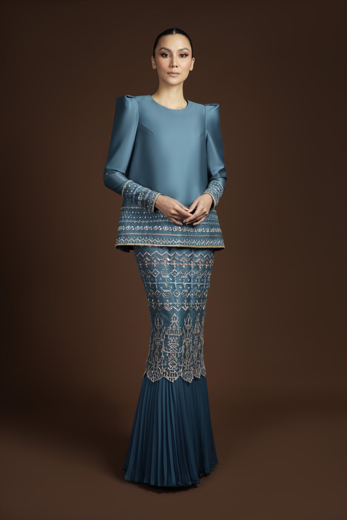 WULAN IN TEAL BLUE