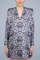 Rimini Blouse in Black & White