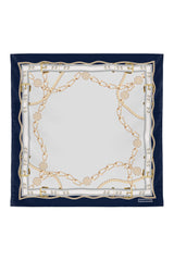 Catena Silk Scarf in Nude Grey