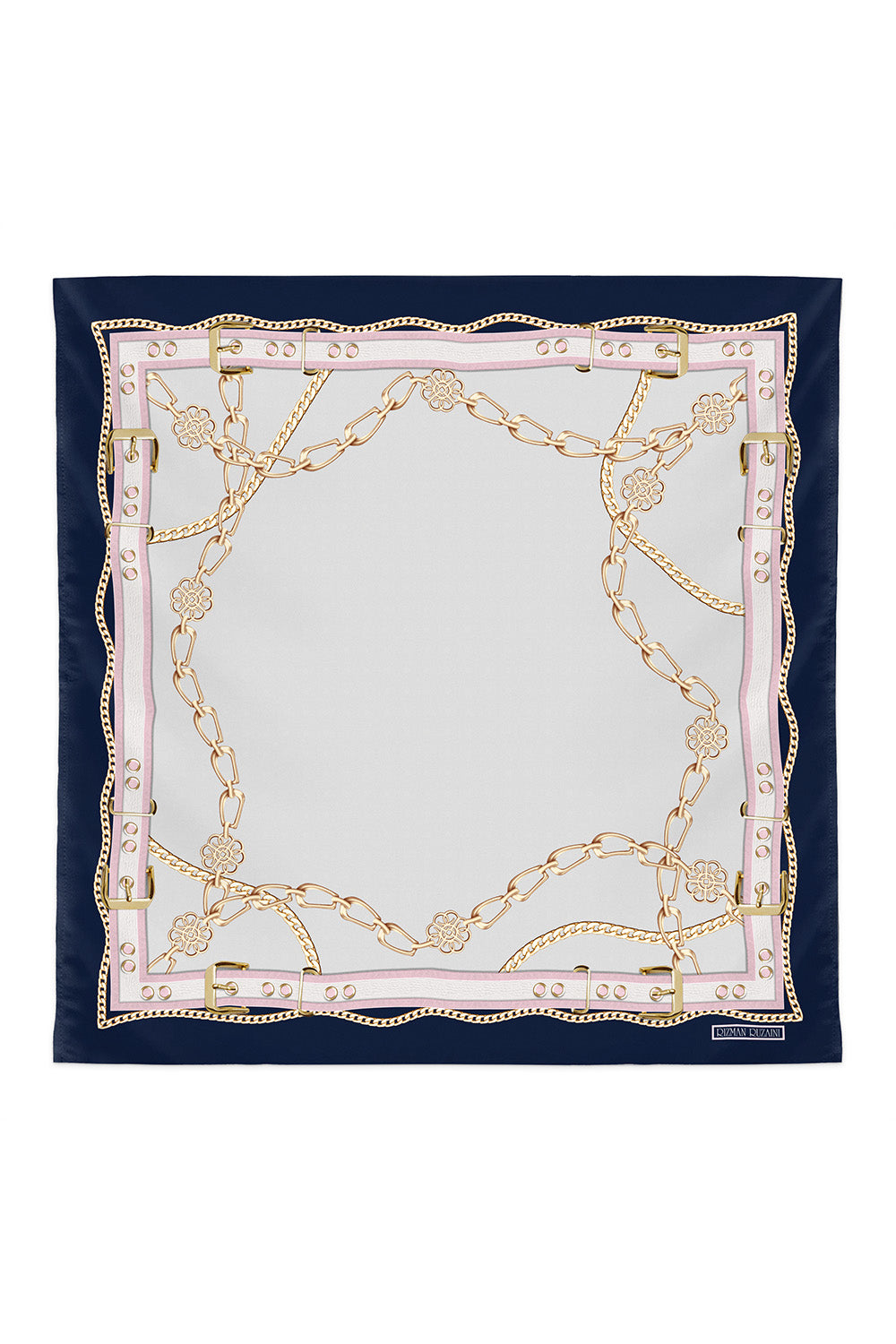 Catena Silk Scarf in Nude Pink