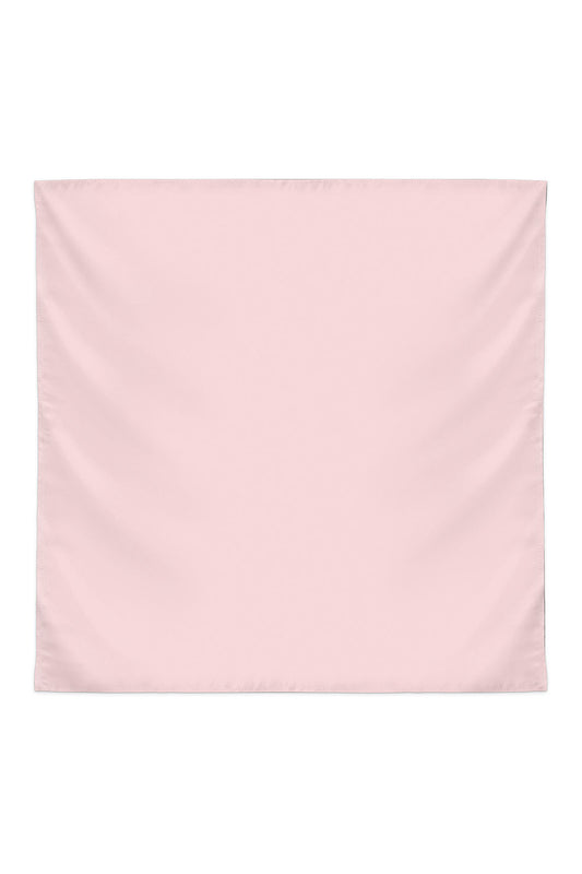 Plain Silk Scarf in Pink