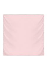 Plain Silk Scarf in Pink