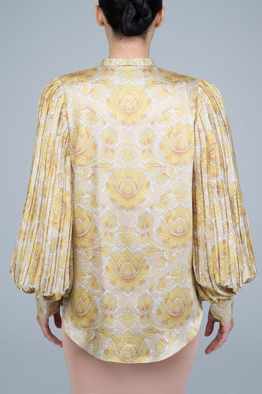 Sienna Blouse in Ray Flower Yellow