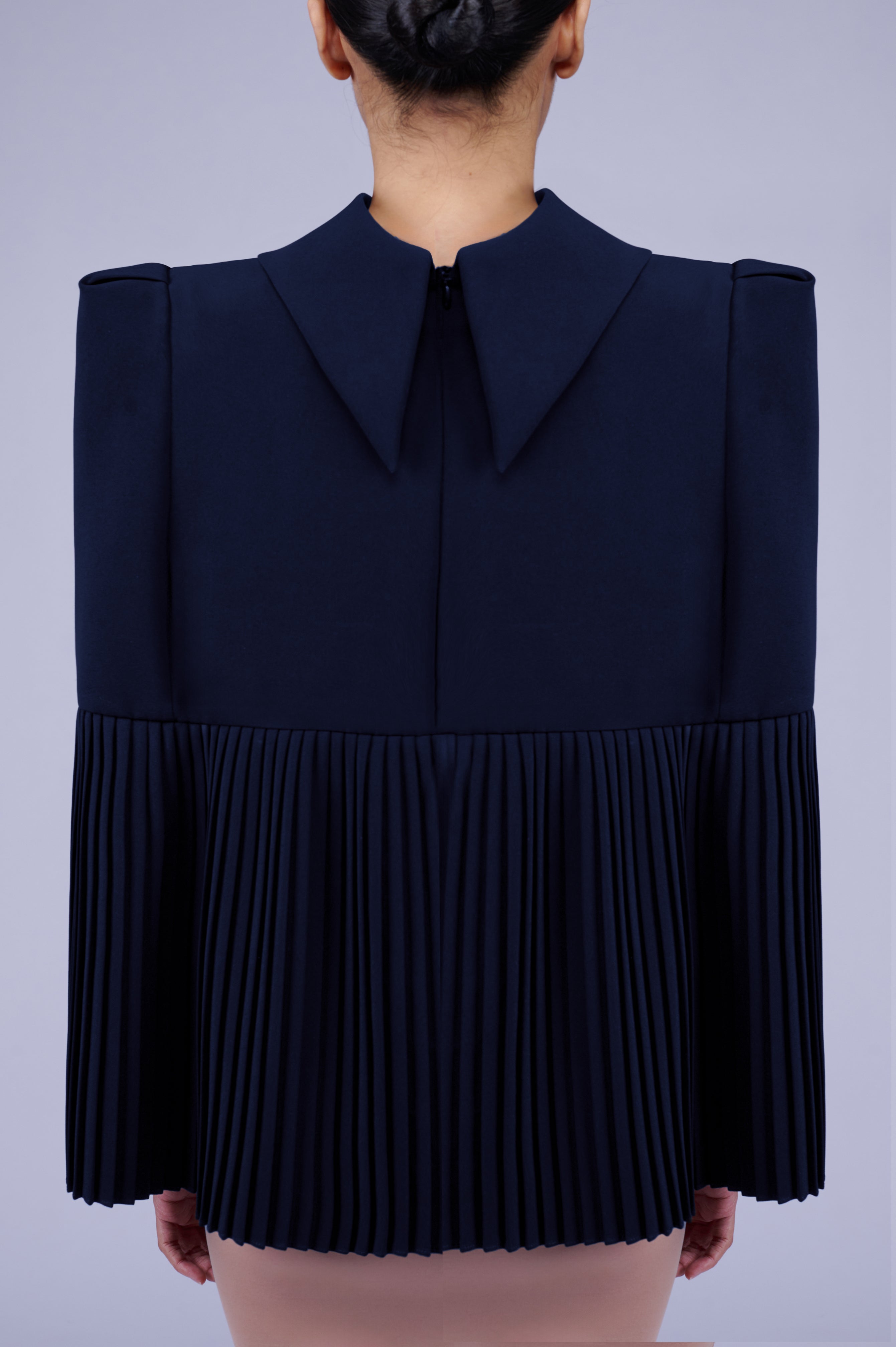 Skyler Blouse in Navy