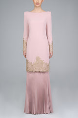 Tagar Kurung in Light Peach