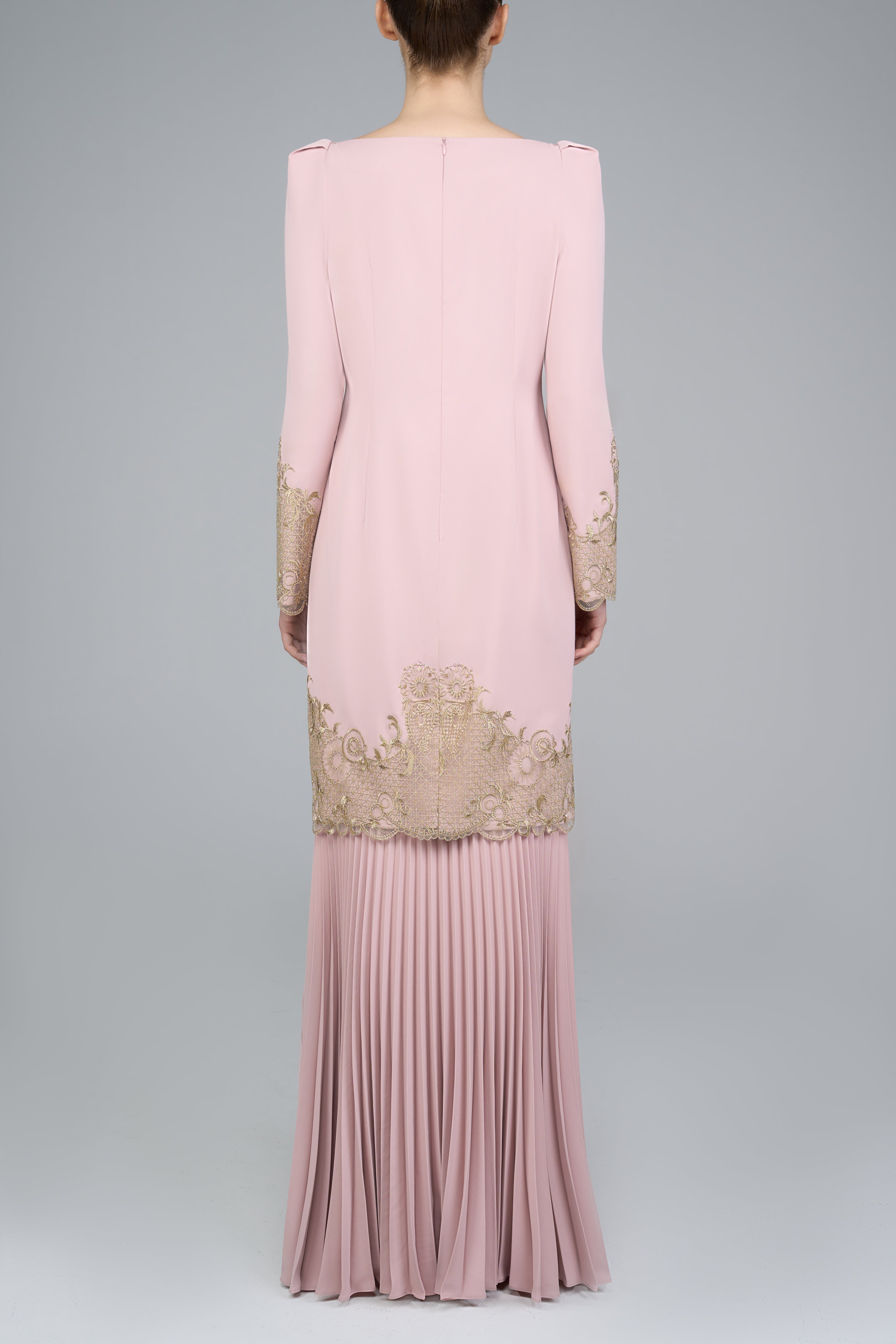 Tagar Kurung in Light Peach