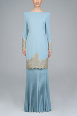 Tagar Kurung in Steel Blue