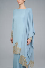 Tagar Kurung in Steel Blue