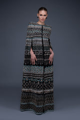 Zara Cape & Sleeveless Dress